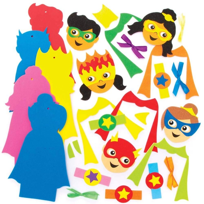 Baker Ross FE402 Star Hero Bookmark Kits - Pack of