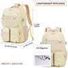 Lohol Water Resistant Daypack with Mulitiple Pockets for Travel Outdoor