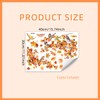 AIBIIN Autumn Window Stickers Fall Leaves Birds Windows Clings for