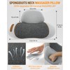 Spongiduits 3-in-1 Neck Massager Pillow,Massage Neck Hump - Heating, Vibration,