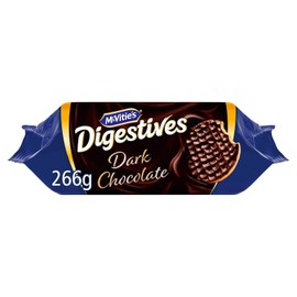 McVities Dark Chocolate Digestive 266G (Pack of 6)