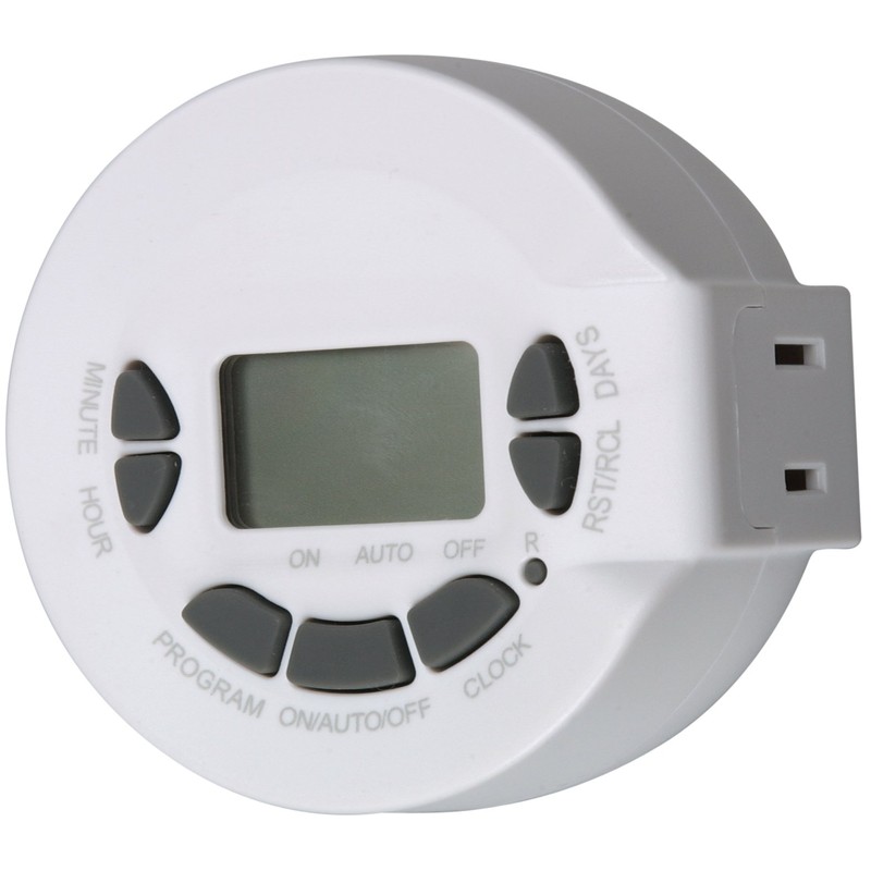 Woods 59203 Digital Lamp and Appliance Timer, Repeats Weekly with