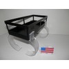 Plastic Monument Saddle, Gravestone Saddle, Made in USA Cemetery Headstone