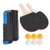 Portable Sport Automatic Ping Pong Bats Racket Telescopic Net Frame