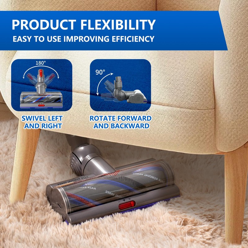 Vacuum Head Replacement Compatible with Dyson V10 V11 V15 Vacuum