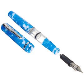 Heritage Word Gauge Fountain Pen Blue - F