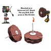 LINE10 Tools 5 Pieces 4 Inch Sanding Mop Kit, Moulding