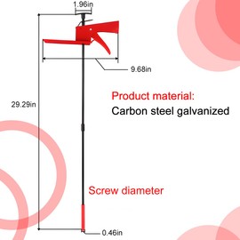 FALVFUN Car Brake Pedal Depressor Tool, 29" Adjustable Carbon Steel Anti Slip Vehicle Accelerator Pedal Depressor, Automotive Brake Clutch Depressing Tool, Universal for SUV RV Truck