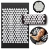 Shoptrendys Acupressure Mat & Pillow Massage Set For Neck Back