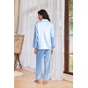 Ekouaer Womens Pajama Sets Satin Silk Pjs Classic Button Down