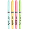 Bic Highlighter Grip Pens with Anti-Drying Technology in 4 Assorted