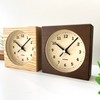 KATOMOKU Dual use clock 6 km-131BRRC Brown Radio Clock Continuous