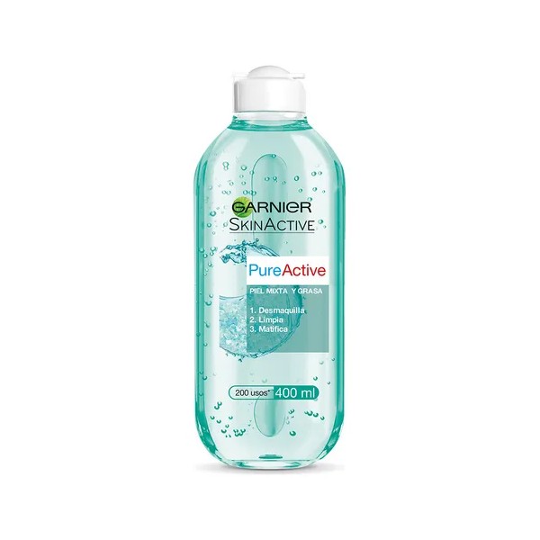 Garnier Skin Naturals Agua Micelar Pureactive, 400 ml