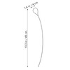 OATIPHO Gate Latch Cable Pull, 2 Sets Gate Latches Outdoor