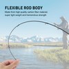 1.68m / 1.8m Lightweight Carbon Fiber Casting/Spinning Fishing Rod Lure