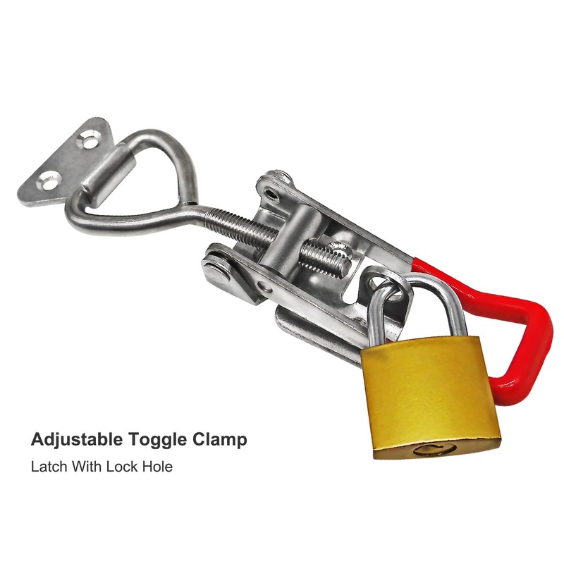 CUKAYO 4003 Toggle Latch Clamp, 304 Stainless Steel Adjustable Toggle