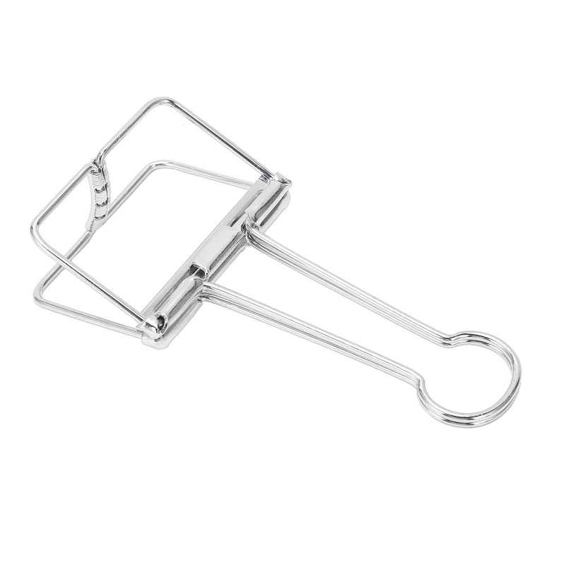 51mm 30pcs Binder Clips Strong Clamping Force Metal Hollow Tail