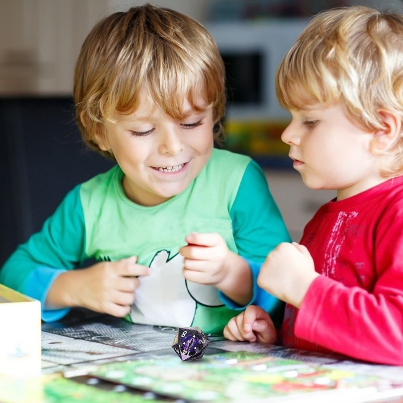 Polyhedral Dice Resin Play Dice Poker Party Game Toy Table