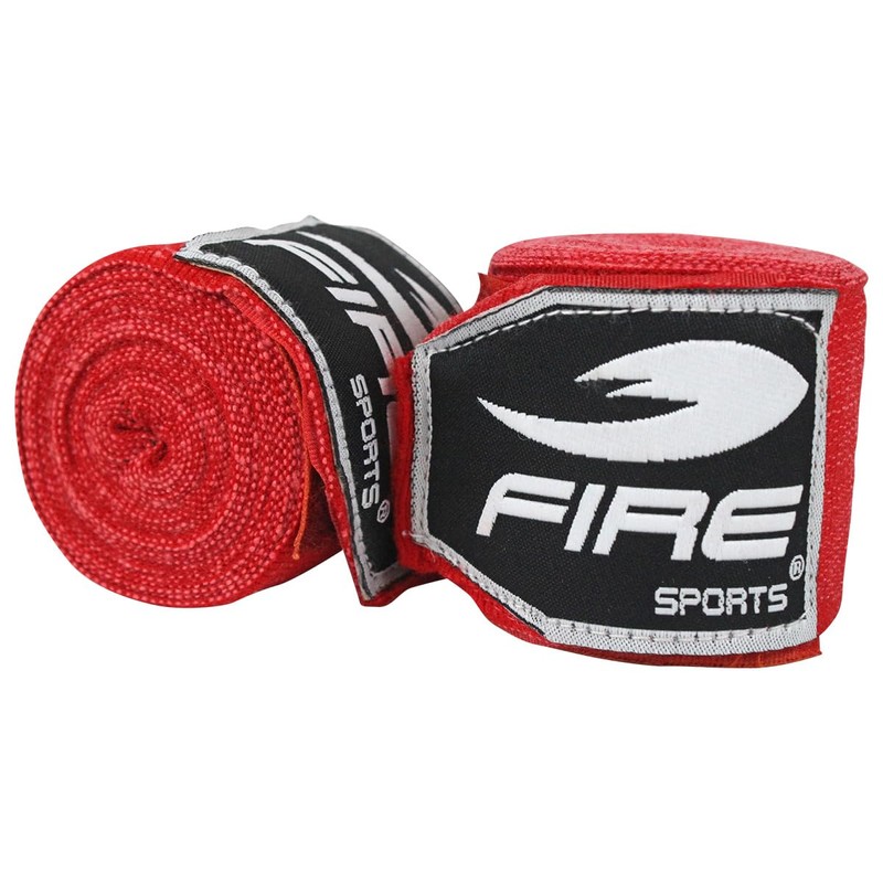 FIRE SPORTS Vendas Profesionales semielasticas para Box y Artes Marciales
