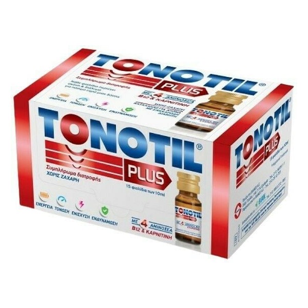 Tonotil Plus Ampoules 15x10ml