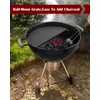 KAMaster 22" Half Moon Cast Iron Cooking Grate Grill Accessory