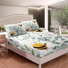 Erosebridal Boys Cartoon Wildlife Bed Sheets Set for Kids Toddler