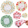 CIATBYYJ Pack of 5 Colourful Food Cover Bowls, Reusable Covers