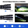 Durable & High Lumens 20,000LM Rechargeable Flashlights. 3-Mode LED Flashlight