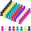 Wukong 10×16mm Small Magnets Strong, 56 Pack Fridge Magnets Whiteboard
