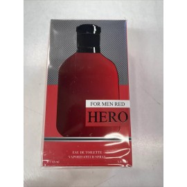 EBC COLLECTION FOR MEN RED HERO EAU DE COLOGNE PARFUM PERFUME 3.4 OZ EBC COLLECTION