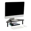 Mind Reader TRISTAND-BLK Stand Riser, Triangle Adjustable, Ventilated Metal for