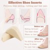 Toe Inserts for Shoes Too Big, 4 Pairs Shoe Inserts