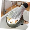 KICHOUSE Comfortable Kitchen Washing Gloves Heat Resistant Dishwashing Gloves for