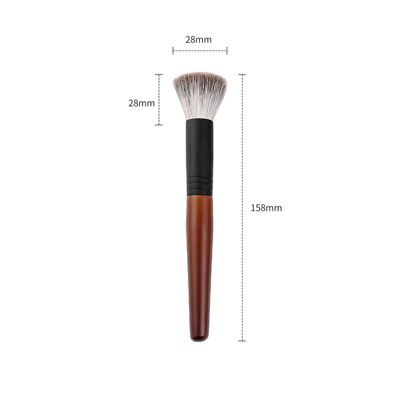 Y-KINZ Luxury Silver Fox Makeup Brush, Makeup Brush, Makeup Brush,