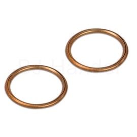 2 x manifold gasket/filling sealing ring diameter 28 x 34 (copper) suitable for S50, S51, S70, KR51, KR51/1, KR51/2, SR4-1, SR4-2, SR4-3 SR4-4, SR50, SR80