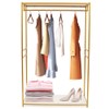 Multi-functional Metal Garment Rack, Displays Wedding Dresses, Holds Wedding Shoes,