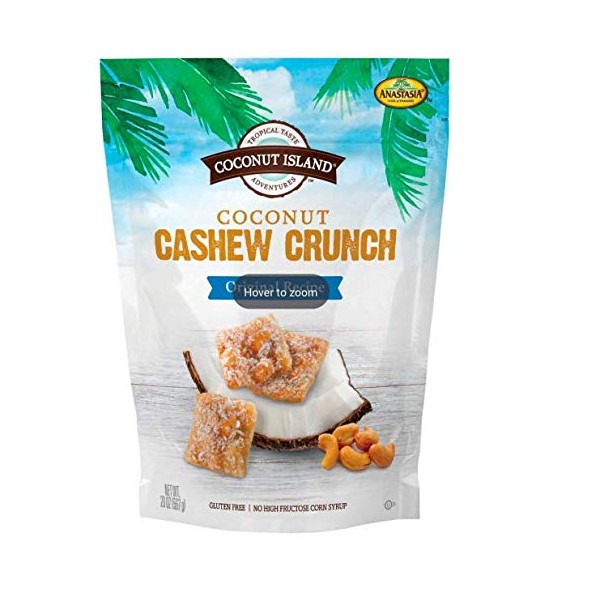 Anastasia Confections Coconut Cashew Crunch Original Recipe