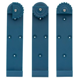 Wood Track Rack Systems for Mounting,for Guide Rail, Guide Rail Holders, Track Saw Guide Rail Mount (Blue）