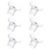 6Pcs Breast Pump Flange Insert 19mm Compatible with Momcozy/Spectra/Medela/eufy/Elvie/Lansinoh/Paruu P10