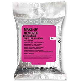 Comodynes Make Up Remover Towels for Face and Eyes, Oats (Sensitive skin) - 20 ea