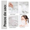 Set 50 Piezas Toalla Comprimida Compacta Limpieza Facial