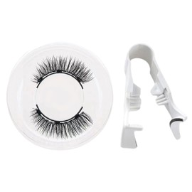 IKOPFLN Magnetic Eyelashes, Magnetic Eyelashes Without Eyeliner, Magnetic Eyelashes with Applicator, Eyelashes Magnetic Natural Look, No Glue Required Eyelashes Magnetic