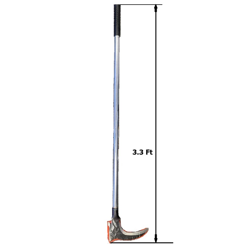 Nicecho Weeding Sickle with 3.3' Ft long Handle with Double