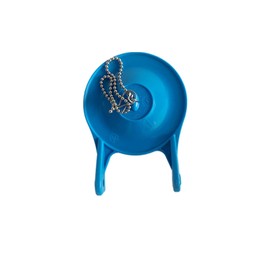 TopHomer Universal Toilet Flapper Replacement 3 Inch - Fits Most Standard Toilets Tank Water Saving Rubber Flush Valve Flapper with Stainless Chain ,Blue