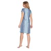 e.Femme® Erika 786 Women's Beach Dress, Blue/print