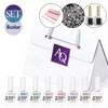 Diesel Aurora Queen 8-piece glitter gel set + 2 diesel