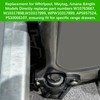 Dkaikai Range Drawer Glide Replacement Kit for Whirlpool