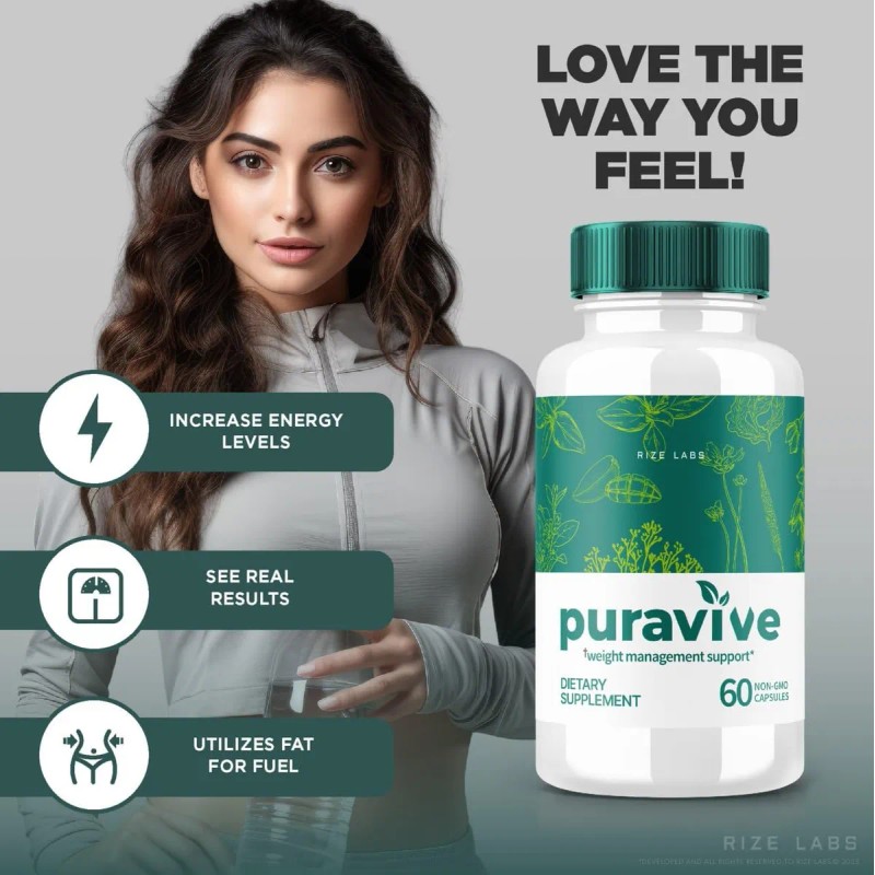 Rize Labs Puravive Cápsulas Bajar Peso 60