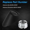 FUSCH Antenna Ornament Bezel & Nut Compatible with Toyota Tacoma