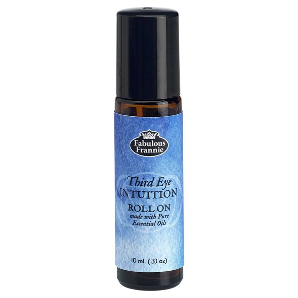 Fabulous Frannie 6th Chakra Third Eye Pre-diluted ROLL ON Made with Pure Essential Oils .33oz (10ml)